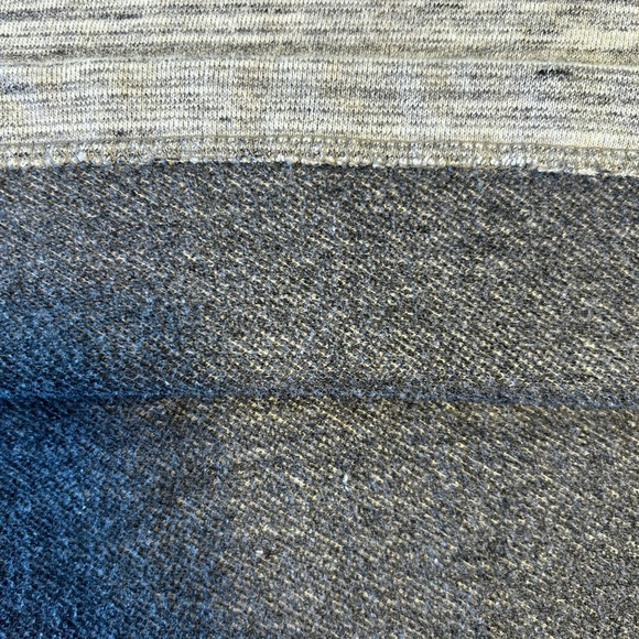 Relwen heathered gray button mock neck pullover - Picture 6 of 8